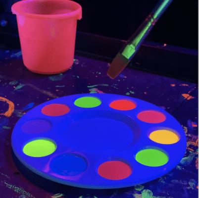 Face Painting Glow in the dark party
